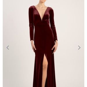COPY - Jenny Yoo “Malia” Bridesmaid Velvet Dress